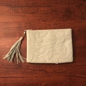 A New Day Light Blue Clutch with Removable Tassel